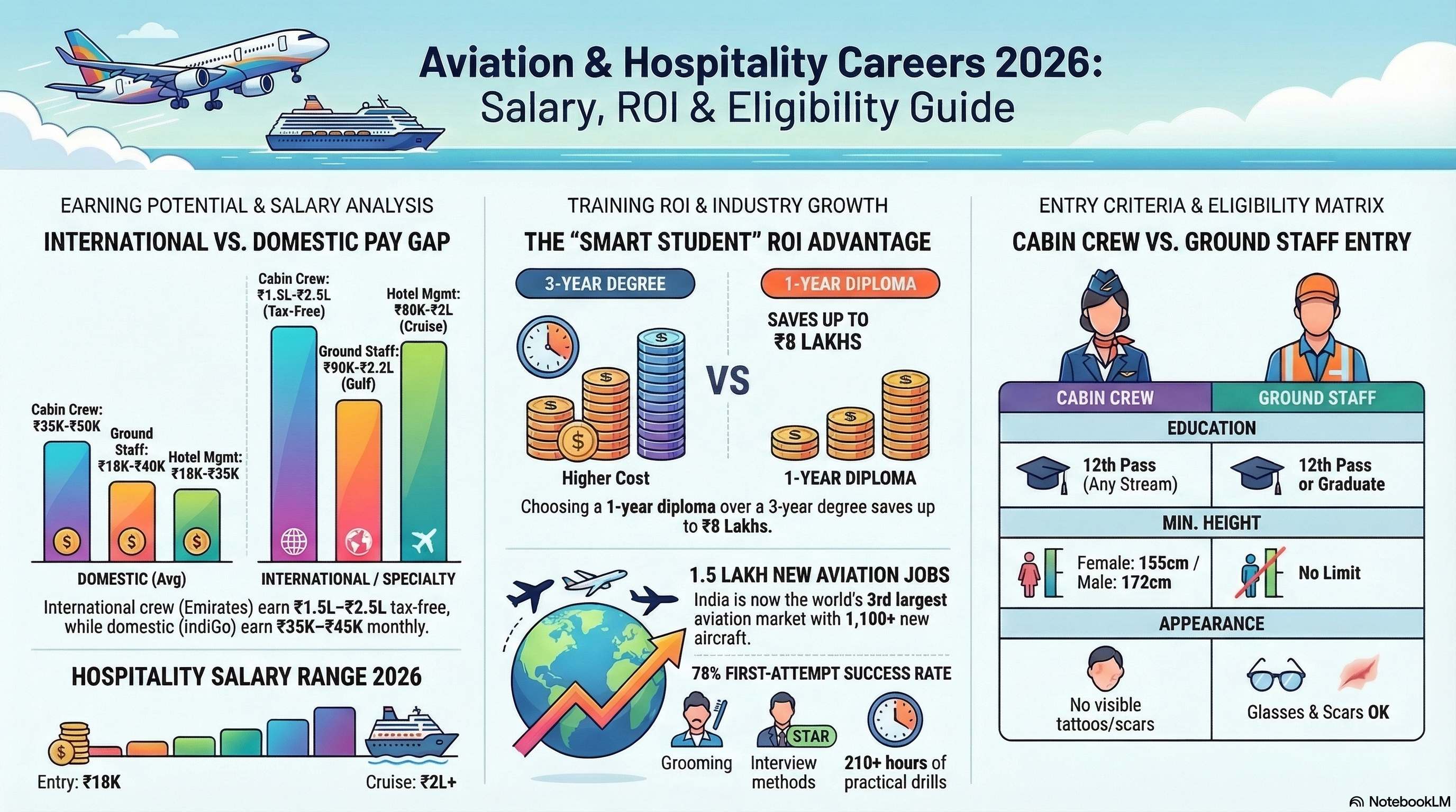 Airport Cargo Handling Course Details 2026: Syllabus, DGR Certification & Career Guide - Ground Staff career guide from Wings Institute Vadodara Gujarat